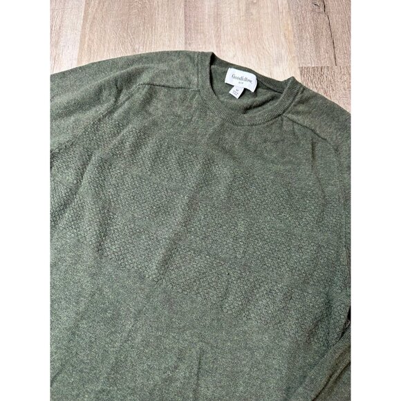 Men's Goodfellow & Co Green Knit Sweater Size Medium - Picture 2 of 3